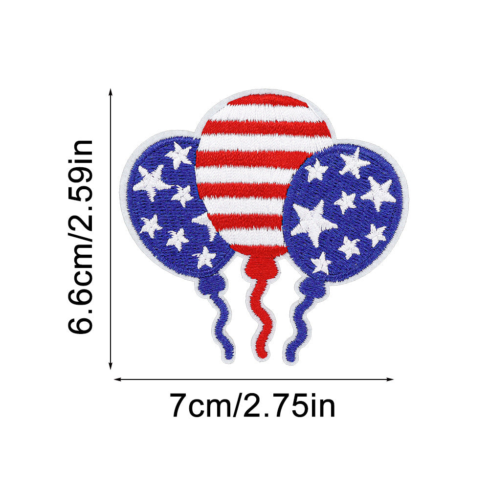 Wholesale Independence Day Embroidered Patch